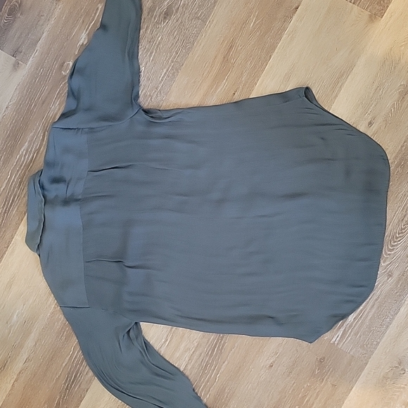 A new day satin button down - Picture 5 of 5